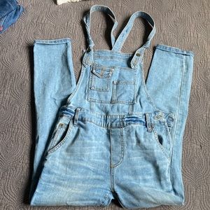 Free People Light Skinny Overalls